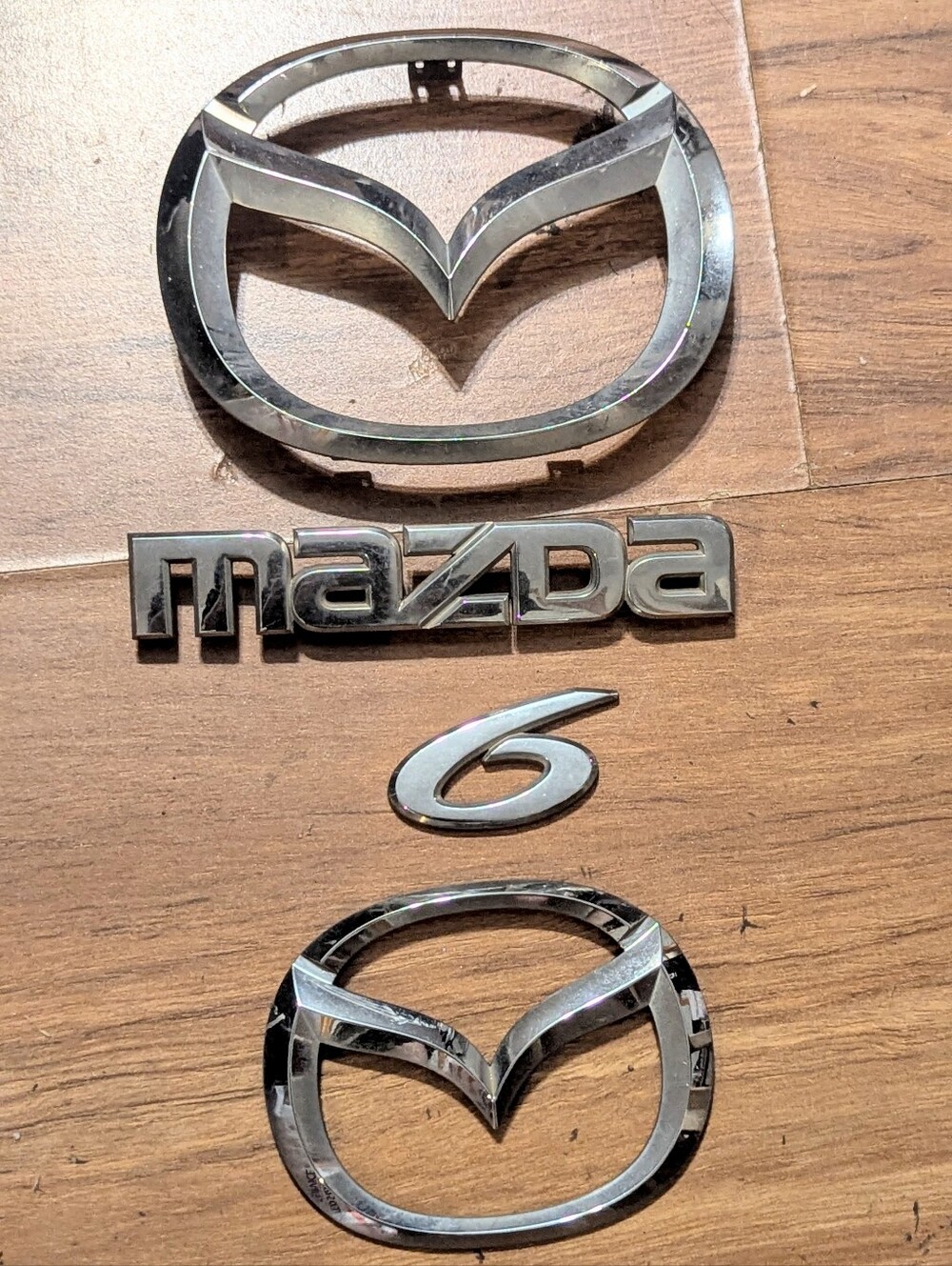 2009-2013 Mazda 6 Emblems Front And Rear OEM